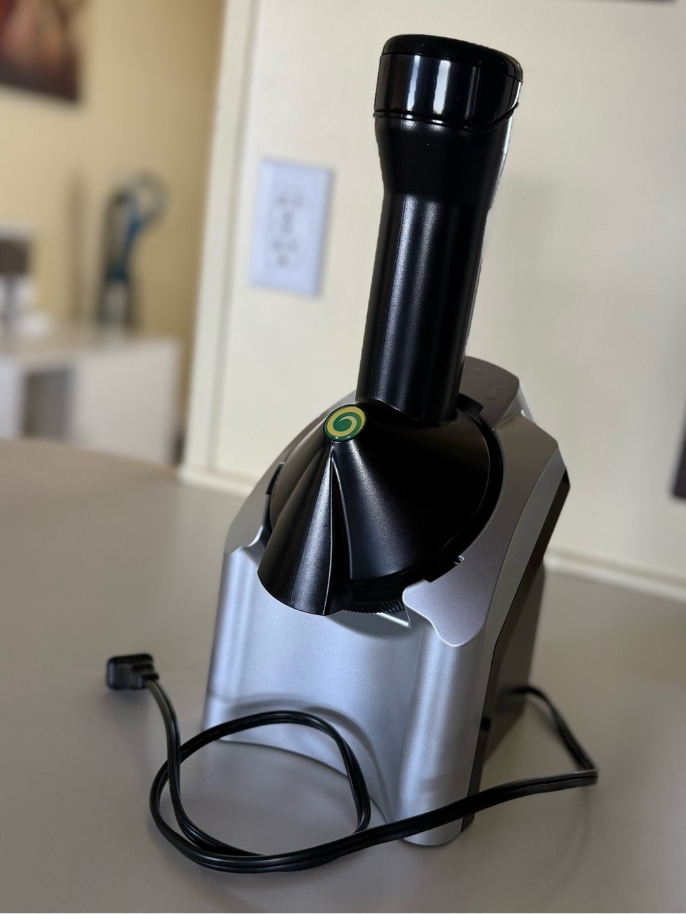 Yonanas Classic Frozen Fruit Soft Serve Dessert Maker - Silver